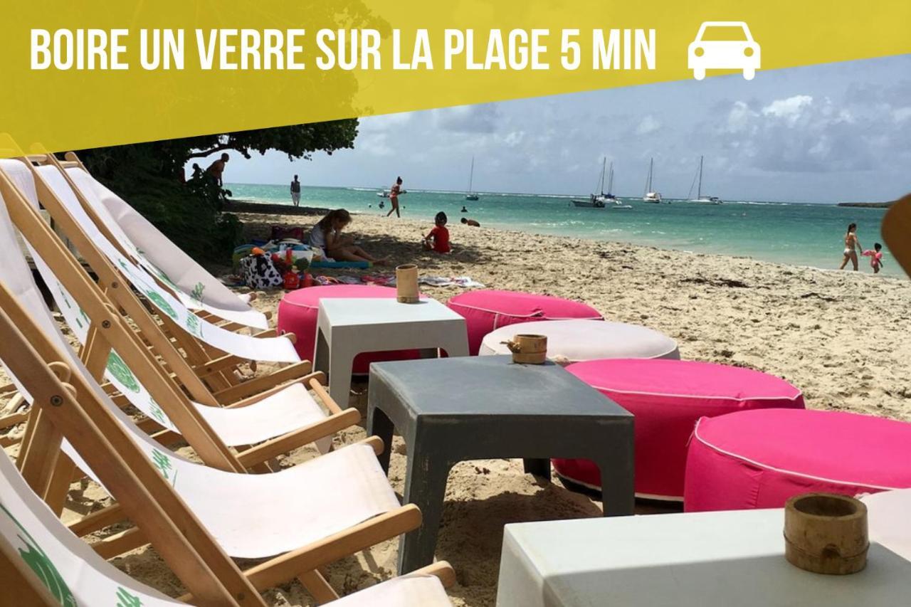 La Vue Du Phare - Appartement Neuf Avec Vue Imprenable Et Acces Crique Le Gosier  Luaran gambar