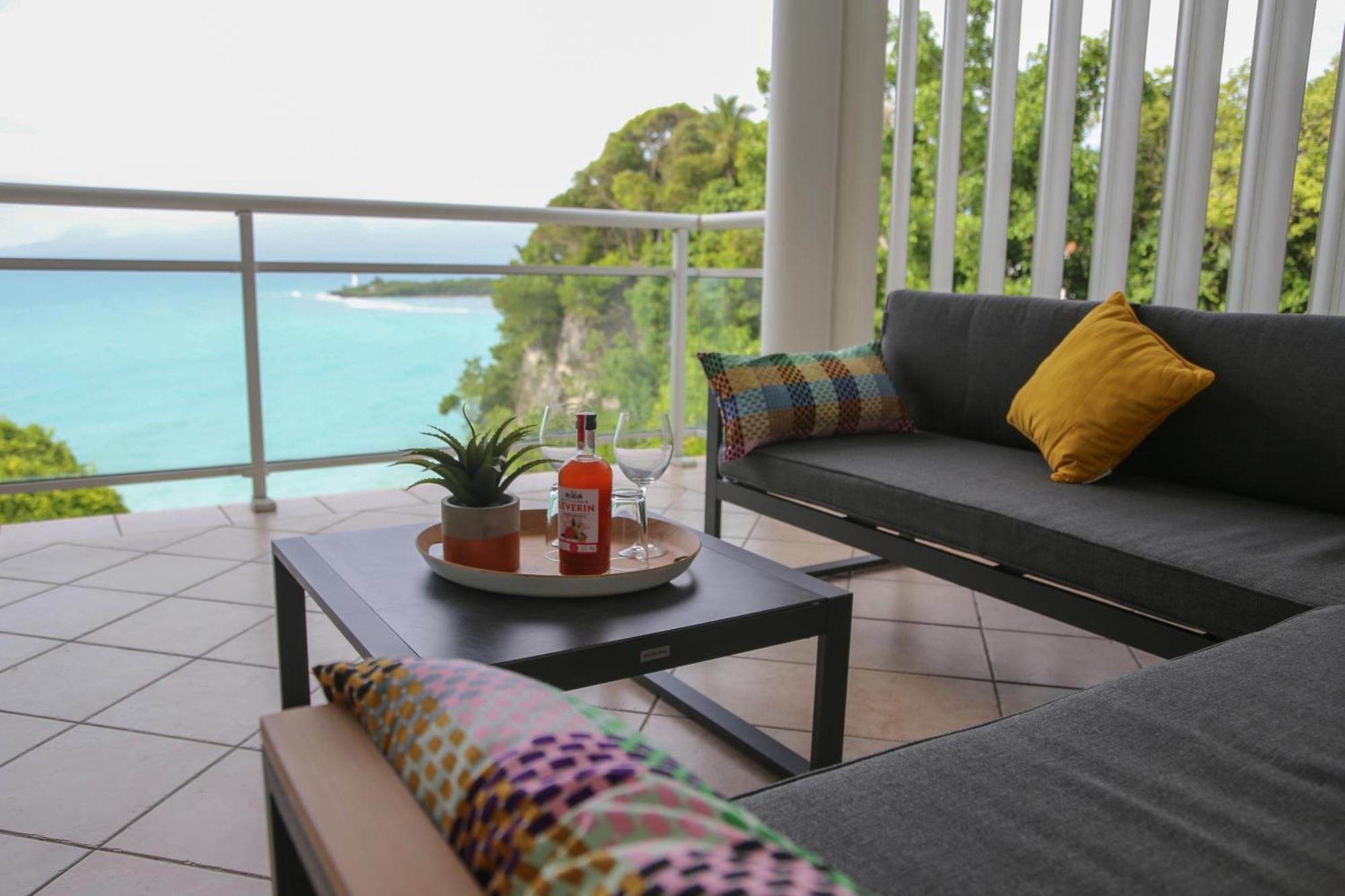 La Vue Du Phare - Appartement Neuf Avec Vue Imprenable Et Acces Crique Le Gosier  Luaran gambar